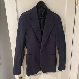 Gucci navy blazer small 46 Italy suit jacket